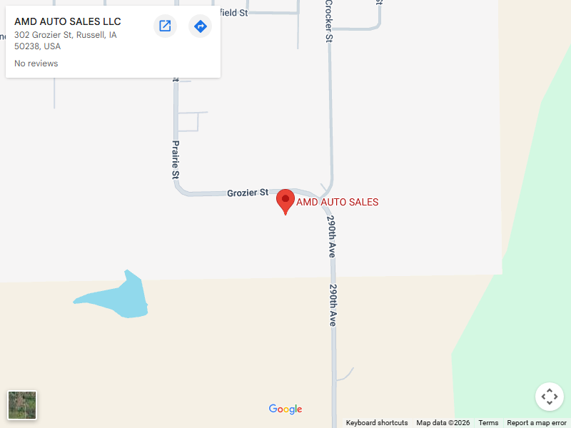 AMD Auto Sales location map